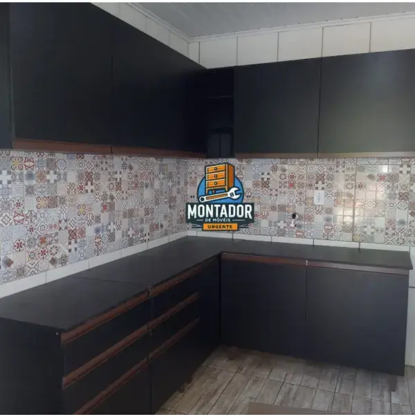 Trabalho realizado - Montagem de Cozinha Planejada